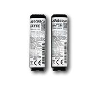 BATSECUR - Lote de 2 pilas de alarma BAT28 compatibles con BATLi28 BATLi38 3,6 V 2 Ah Daitem - 3,6 V 2,7 Ah Li-SOCl2