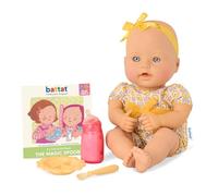 Battat Baby Sweetheart - Hora de Comer - Muñeca de 31cm - Cuerpo Blando - Accesorios de alimentación - Jugar a Simular - Juguete para niños a Partir de 3 años