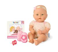 Battat Baby Sweetheart - Hora de Dormir - Muñeca de 31cm - Cuerpo Blando - Accesorio para Chupete - Jugar a Simular - Juguete para niños a Partir de 3 años