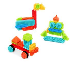 Battat Bristle Blocks Bloques de Construcción Básicos - Set de 50 Piezas
