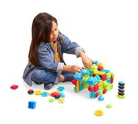 Bristle Blocks Starter Set - Juego de construcción - Battat - 112 piezas desde 2 años