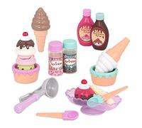 Battat - Comida de juguete - Juego de helados - Accesorios de cocina de simulación para niños - A partir de 3 años - Heladería Sweet Treats