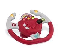 Battat Juguete volante interactivo también para viajes y trayectos en coche con luces y sonidos para niños a partir de 2 años, rojo, compatible con coches