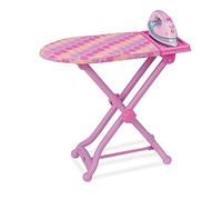 Battat - La Mejor Tabla de Planchar prensada - Set de Limpieza para niños - Hierro de Juguete - Tabla de Planchar Plegable - Jugar a Simular - 3 años +