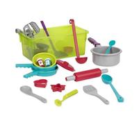 Battat - Set de Cocina de Juguete - Platos y Utensilios de Juego - Set de Cocina para niños - 3 años +