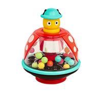 Battat Mariquita Ball Popping Toy for Toddlers - 20 Small & Colorful Balls - 12 Months + - Ladybug Pushtop, Multicolor, One Size (Branford BT4798Z)