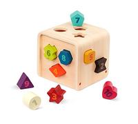 Battat Wooden Shape Sorter Cube