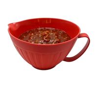 Batter Bowl - Multi Purpose Non Slip Mixing Bowl for Spout Kitchen Cookware | Eggs Mixing Jug with Pour Spout, Egg Batter Measuring Container for Baking Cooking Serving Soup Sauce Waffle Candy Use