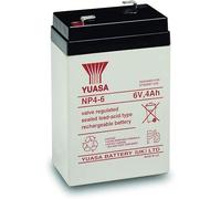 Batteria Al Piombo VRLA Uso Industriale NP4-6 6V 4Ah 70x47x105.5mm Yuasa