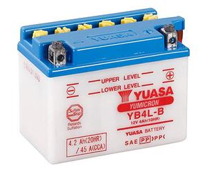 BATTERIA YUASA YB4L-B (SENZA ACIDO) 12V/4AH
