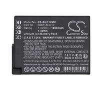 BATTERIE 1000mAh Tipo BP-DC12 BP-51 DMW-BLC12 Para Panasonic LUMIX LEICA