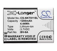 BATTERIE 1200mAh Tipo BV-6A Para Nokia 2720 8110 TA-1048 TA-1059 TA-1295, V Flip