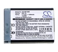 BATTERIE 1250mAh Tipo NB-13L NB13L Para Canon Powershot G5X, G5X M2, G7X G9X