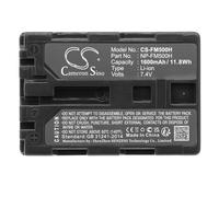 BATTERIE 1600mAh Tipo NP-FM500H Para Sony Alpha DSLR-A100 DSLR-A200 DSLR-A300