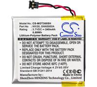 BATTERIE 240mAh Tipo SNN5950A SNN5951A WX30 Para Motorola MOTO360