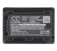 BATTERIE 4040mAh VW-VBT190 Para Panasonic HC-V520M HC-V520MGK HC-V720 HC-V720GK