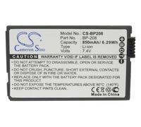 Batterie 850mAh BP-208 BP-208DG Para Canon DC10 DC100 DC20 DC201 DC21 DC210
