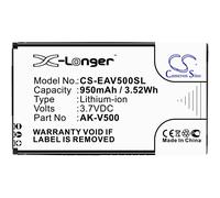 BATTERIE 950mAh Tipo AK-V500 Para Emporia Prime V500 V500.3G
