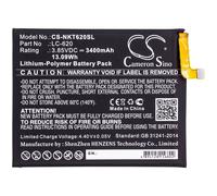 BATTERIE Li-Polymer 3.85V 3400mAh Tipo LC-620 Para Nokia 6.2