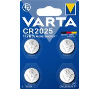 Batterien Batterie Knopfzelle CR2025 Varta 4-Pac NUEVO