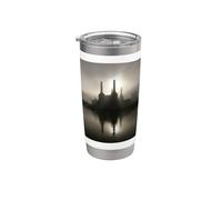 Battersea South London Tees Central eléctrica Vaso térmico de acero inoxidable de doble pared