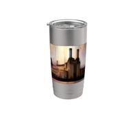 Battersea South London Tees Centrales eléctricas Vaso térmico de acero inoxidable de doble pared