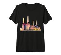Battersea South London Tees - Estación de energía icónica de Londres Camiseta Premium