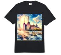 Battersea South London Tees - Estación de energía icónica de Londres Comfort Colors Adult Heavyweight T-Shirt