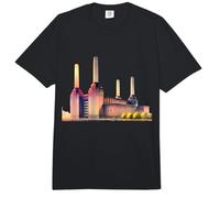 Battersea South London Tees - Estación de energía icónica de Londres Comfort Colors Adult Heavyweight T-Shirt