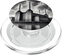 Battersea South London Tees - Estación de energía icónica de Londres PopSockets PopGrip para MagSafe