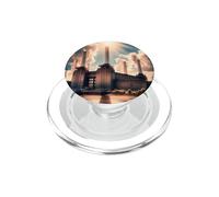 Battersea South London Tees - Estación de energía icónica de Londres PopSockets PopGrip para MagSafe