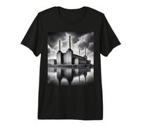 Battersea South London Tees Estaciones eléctricas icónicas de Londres Camiseta Premium