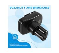 Battery Adapter for C 18V Li-Ion Batteries, Converts to 12V Drill/Cordless Power Tools