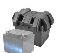 Battery Box, 26 x 18 x 20 cm Automotive Replacement Battery Trays, Sturdy Portable Waterproof Batttery Tray Cases | Improved For Marine, Automotive, RV, Boat And Travel Trailer Batteries