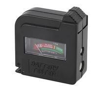 Battery Capacity Tester | High Accuracy Digital Display for AA AAA C D 9V Batteries | Portable Battery Checker for Household Devices/Emergency Kits | ABS Material