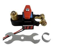 Battery Car Control, Universal Rotary Display, Led with Accurate Read, Auto Tool with Easy Mount, 3.7inches Power Supply, Safety for Circuit Isolation Boat Marine Vehicle Trailer Rv Generator