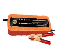 Battery Charger Automotive, Pulse Smart Chargers, Intelligent Lead Acid Batteries Charging, 12V Automatic Charging with Digital Display, Suitable for Cars, Trucks, Motorcycles, Easy & Safe Use