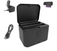 Battery Charger Set for Insta360 X5, for Insta 360 X5 Battery, Can Charge 2 Batteries at The Same Time, 2850mAh, Beaches, Landscapes, Hiking Available (Charger)