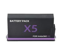 Battery Charger Set for Insta360 X5, for Insta360 X5 Accessories, 2850mAh, Charger Can Save 2 Batteries & Charge at The Same Time (Battery*1)