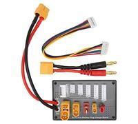 Battery Charging Board Kuuleyn Lipo Battery Parallel Charging Board Five In One Xt30 Xt60 Xt90 Jst T Connector Multi Charger Plate For Imax B6 B6ac Idst Q6 Lite