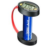 Battery Checker Device, Voltage Meter Analyzer, 5.91x0.79x0.39in Magnetic Monitor, Accurate Capacity Reader for AA, C, D, 9V Cells, Household Use, Testing Tools, Indoor