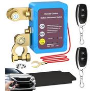 Battery Disconnect Controller - 12V Isolator Device, Remote Cutoff, Quick Power Disconnector, Interrupter Instrument for Car Truck Marine, Safety Control Tool for Electrical Systems