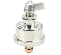 Battery Disconnect Switch 12-24V 300A | Brass Current Isolator for Car Audio/Marine Boat/RV Electrical System | Secure Cut Off Switch for Auxiliary Lamps/Winches/Stereo