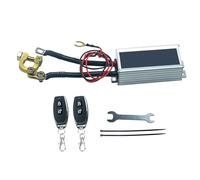 Battery Disconnect Switch - Remote Auto Off Device, Waterproof Metal Interrupter, Car Power Control, Safety Cut Off With Secure Mounting Design | Automotive Battery Switch Accessory For Truck