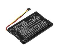 Battery for Garmin Type 361-00035-01, 930mAh / 3,4Wh, 3,7V, Li-Ion, Black