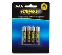 BATTERY, HIGH CAP NI-MH AAA 1000MAH 4PK MHR-AAA1000 By POWEREX
