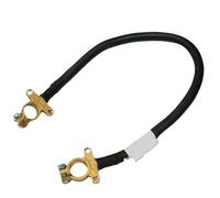 Battery Inverter Cables, Car Battery Wire, 24 Inches Clamp Design Power Inverter Cable with Overcurrent Protection, Copper Core Electrical Wire with Insulated Cover, Automotive Energy