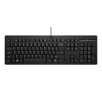 battery_king HP 125 Wired Keyboard - Swedish 125 Wired Keyboard, Full-Size, W126185894 (125 Wired Keyboard, Full-Size (100%), USB, Membrane, Black)