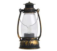 Battery Operated Lantern Portable - Vintage Lighting Flame Flickering for