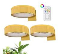Battery Operated Painting Light, 3X Dimmable Picture Display Lamp, High-Brightness Wireless Art Light For Living Room, Library, And Cafe Decoration, 3.54x1.1 Inches